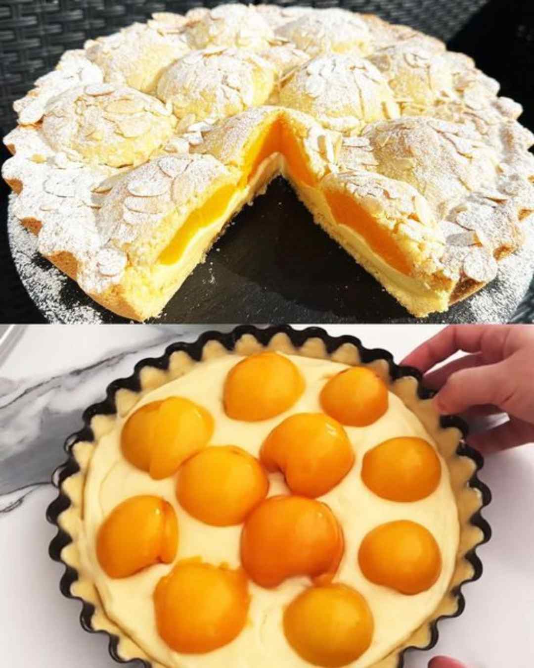 Italian Peach and Lemon Cake
