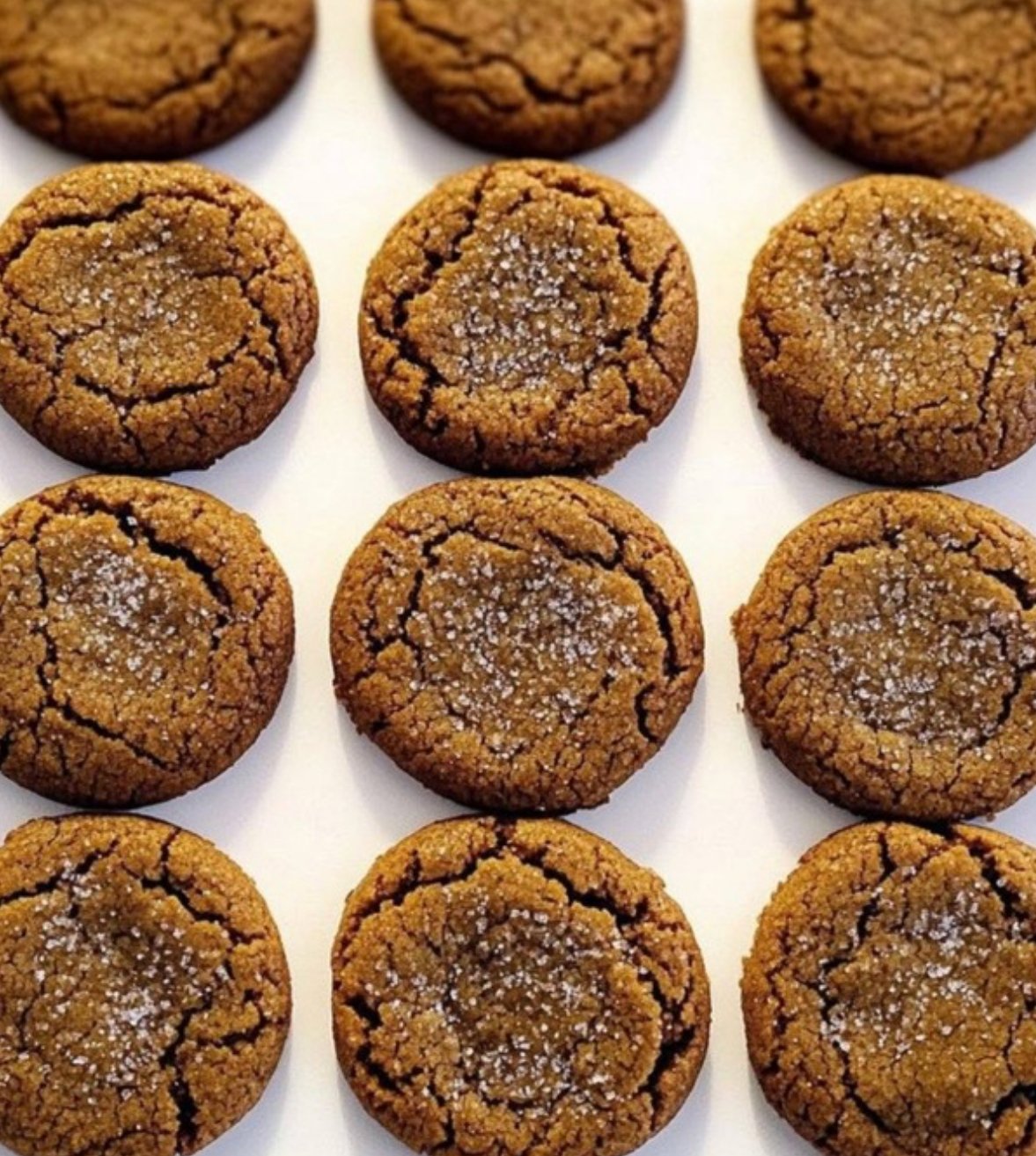Bowl of ginger molasses cookie dough with a wooden spoon.